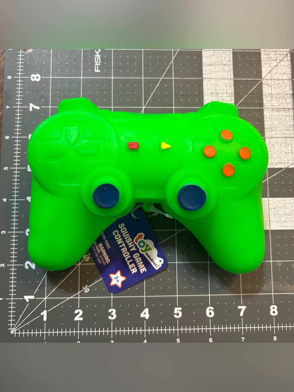 Jumbo Squishy Game Controller Toymendous Neon Green Sensory Toy Squeeze New W Ta